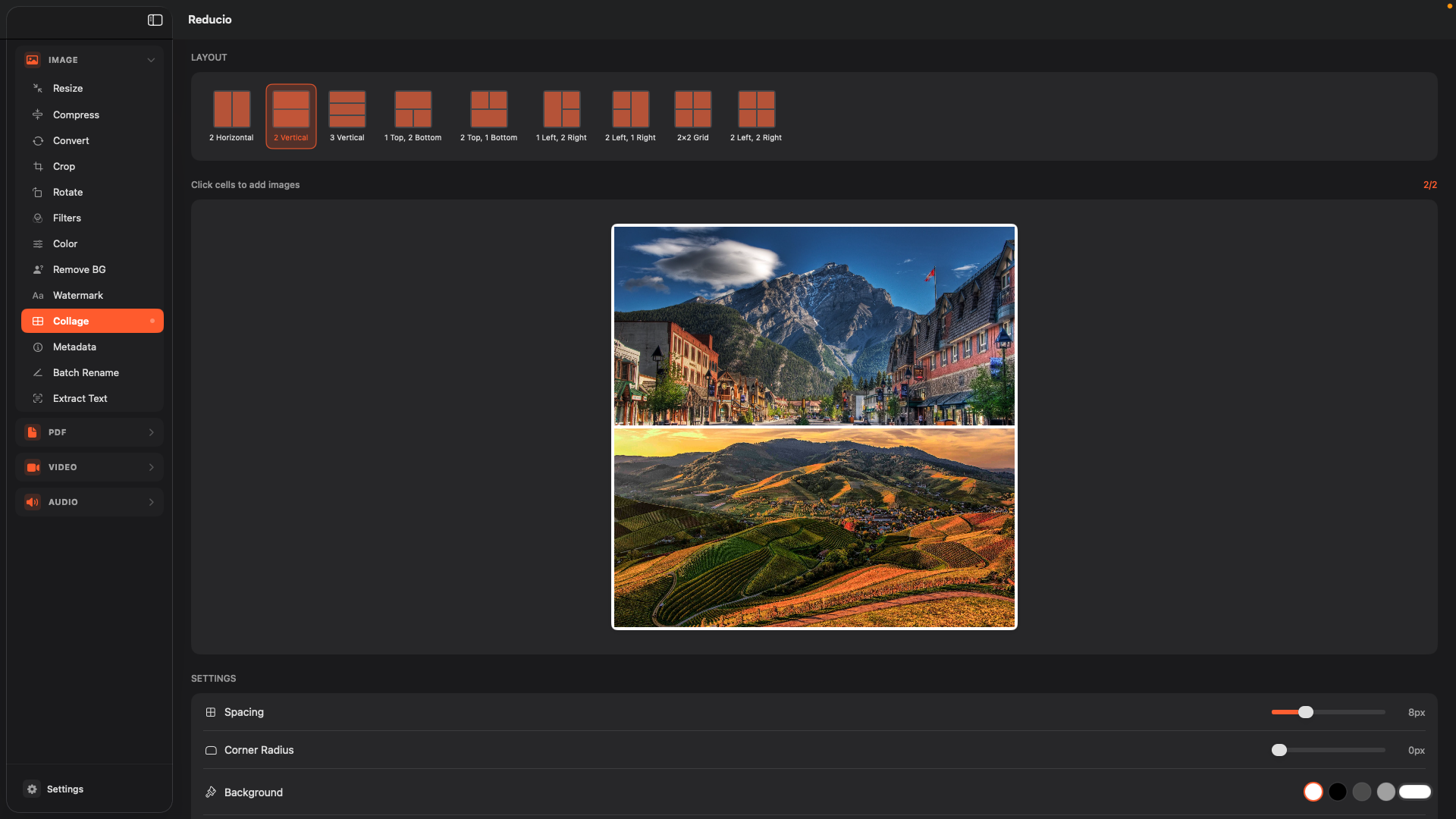 Reducio App - PDF Tools
